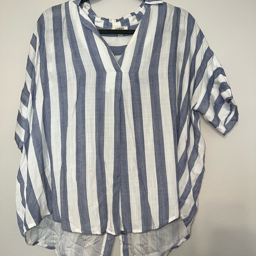Striped Umgee Button Up - Small